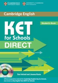 KET for Schools Direct Students Book + CD-ROM